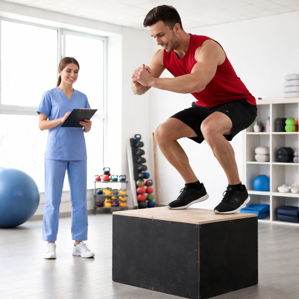 Plyometric exercises physiotherapy rehabilitation